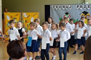 Pożegnanie przedszkola grupa Sówki