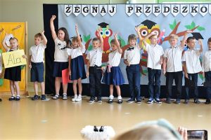 Pożegnanie przedszkola grupa Sówki