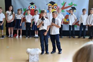 Pożegnanie przedszkola grupa Sówki