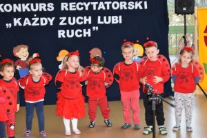 konkurs recytatorski "Każdy zuch lubi ruch"