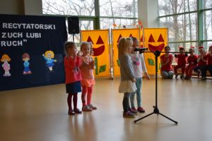 konkurs recytatorski "Każdy zuch lubi ruch"