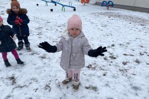 zabawy w śniegu