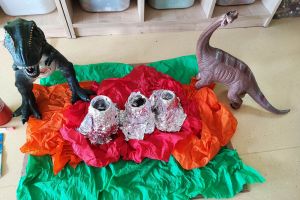 w świecie dinozaurów