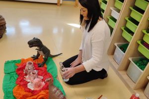 w świecie dinozaurów