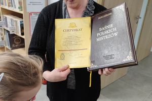 wizyta w Gminnej Bibliotece Publicznej w Małej Nieszawce