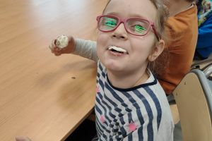 wizyta w Gminnej Bibliotece Publicznej w Małej Nieszawce