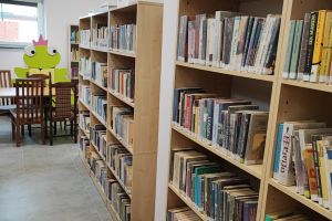 wizyta w Gminnej Bibliotece Publicznej w Małej Nieszawce