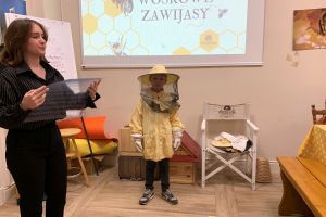 Warsztaty o miodzie i pszczołach