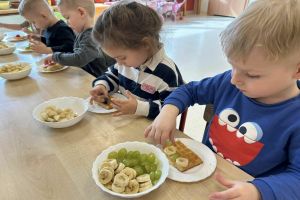 Warsztaty Kulinarne - gofry z owocami