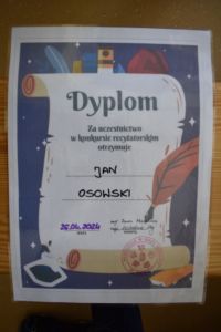 Konkurs recytatorski