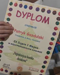 Sukces Patryka w Konkursie